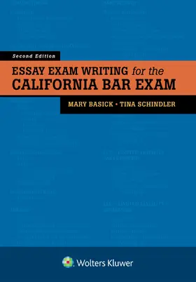 Basick / Schindler |  Essay Exam Writing for the California Bar Exam | Buch |  Sack Fachmedien