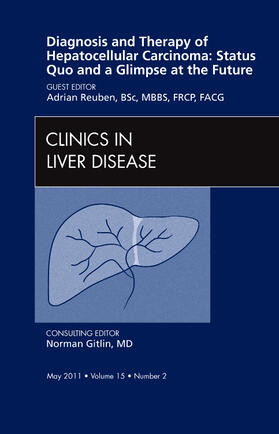 Reuben |  Diagnosis and Therapy of Hepatocellular Carcinoma: Status Quo and a Glimpse at the Future, An Issue of Clinics in Liver Disease | Buch |  Sack Fachmedien