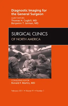 Cogbill / Jarman |  Diagnostic Imaging for the General Surgeon, An Issue of Surgical Clinics | Buch |  Sack Fachmedien