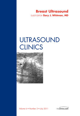 Whitman |  Breast Ultrasound, an Issue of Ultrasound Clinics | Buch |  Sack Fachmedien