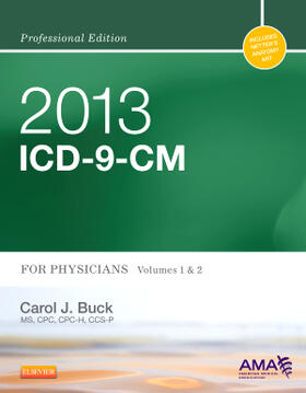 Buck / American |  2013 ICD-9-CM for Physicians, Volumes 1 and 2 Professional Edition | Buch |  Sack Fachmedien