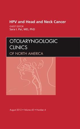 Pai |  Hpv and Head and Neck Cancer, an Issue of Otolaryngologic Clinics | Buch |  Sack Fachmedien