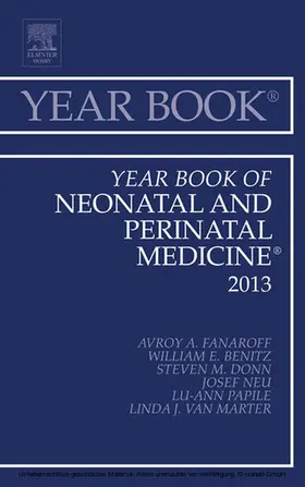 Fanaroff |  Year Book of Neonatal and Perinatal Medicine 2013 | eBook | Sack Fachmedien