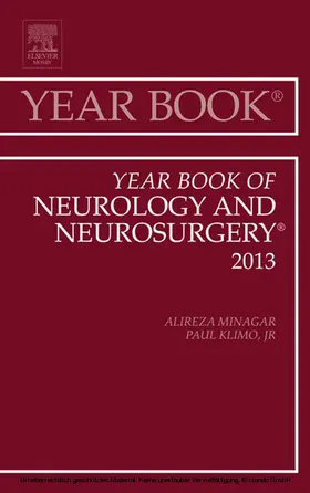 Minagar |  Year Book of Neurology and Neurosurgery | eBook | Sack Fachmedien