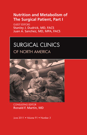 Dudrick |  Nutrition and Metabolism of the Surgical Patient, Part I, an Issue of Surgical Clinics | Buch |  Sack Fachmedien