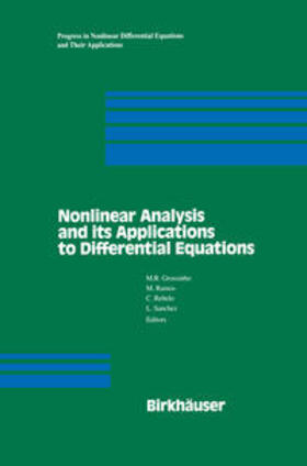 Grossinho / Ramos / Rebelo |  Nonlinear Analysis and its Applications to Differential Equations | eBook | Sack Fachmedien