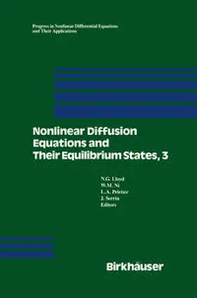 Lloyd / Ni / Peletier |  Nonlinear Diffusion Equations and Their Equilibrium States, 3 | eBook | Sack Fachmedien