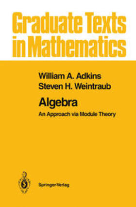 Adkins / Weintraub |  Algebra | eBook | Sack Fachmedien