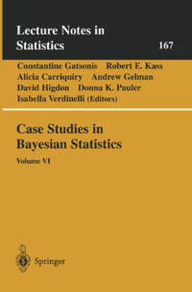 Gatsonis / Kass / Carriquiry |  Case Studies in Bayesian Statistics | eBook | Sack Fachmedien