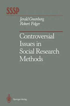 Greenberg / Folger |  Controversial Issues in Social Research Methods | eBook | Sack Fachmedien