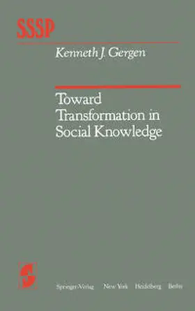 Gergen |  Toward Transformation in Social Knowledge | eBook | Sack Fachmedien