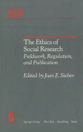 Sieber |  The Ethics of Social Research | eBook | Sack Fachmedien