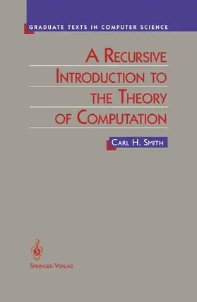 Smith |  A Recursive Introduction to the Theory of Computation | Buch |  Sack Fachmedien