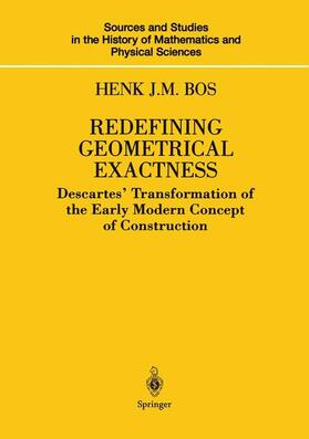 Bos |  Redefining Geometrical Exactness | Buch |  Sack Fachmedien