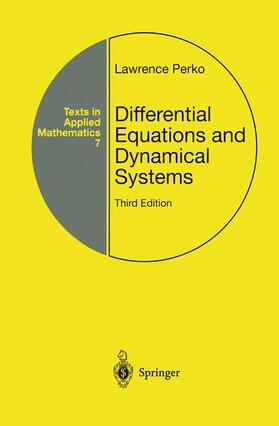 Perko |  Differential Equations and Dynamical Systems | Buch |  Sack Fachmedien
