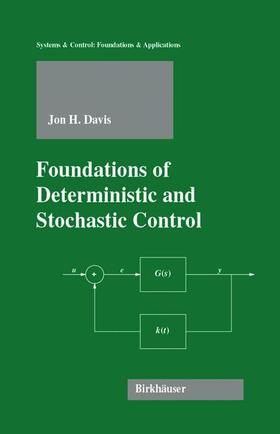 Davis |  Foundations of Deterministic and Stochastic Control | Buch |  Sack Fachmedien