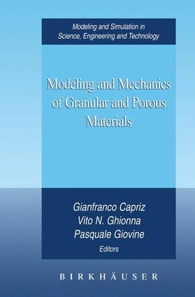 Capriz / Giovine / Ghionna |  Modeling and Mechanics of Granular and Porous Materials | Buch |  Sack Fachmedien