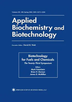 Finkelstein / McMillan / Davison |  Biotechnology for Fuels and Chemicals | Buch |  Sack Fachmedien