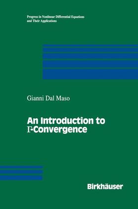 Dal Maso |  An Introduction to ¿-Convergence | Buch |  Sack Fachmedien