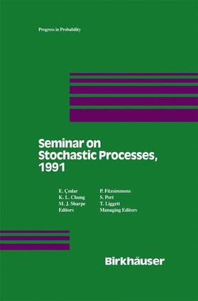 Cinlar / Sharpe / Chung |  Seminar on Stochastic Processes, 1991 | Buch |  Sack Fachmedien