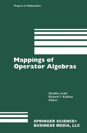 Kadison / Araki |  Mappings of Operator Algebras | Buch |  Sack Fachmedien
