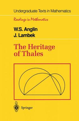 Lambek / Anglin |  The Heritage of Thales | Buch |  Sack Fachmedien