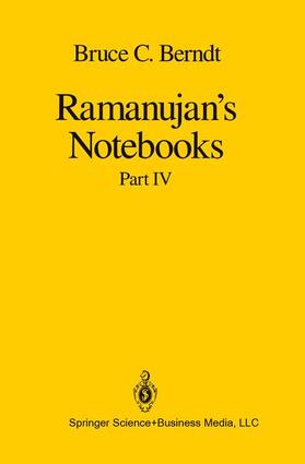 Berndt |  Ramanujan¿s Notebooks | Buch |  Sack Fachmedien