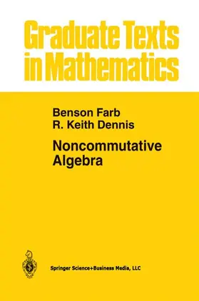 Dennis / Farb |  Noncommutative Algebra | Buch |  Sack Fachmedien