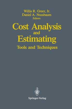 Nussbaum / Greer |  Cost Analysis and Estimating | Buch |  Sack Fachmedien