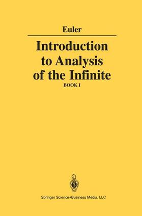 Euler |  Introduction to Analysis of the Infinite | Buch |  Sack Fachmedien