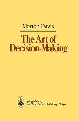 Davis |  The Art of Decision-Making | Buch |  Sack Fachmedien