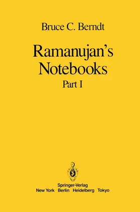 Berndt |  Ramanujan¿s Notebooks | Buch |  Sack Fachmedien