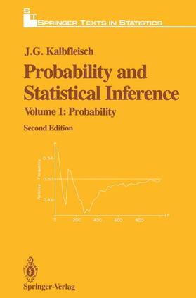 Kalbfleisch |  Probability and Statistical Inference | Buch |  Sack Fachmedien