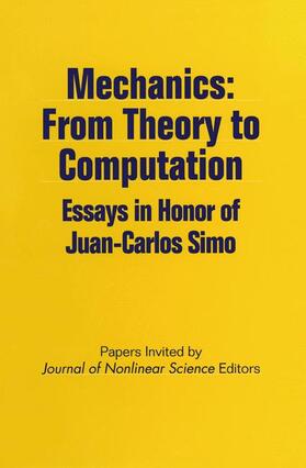Science |  Mechanics: From Theory to Computation | Buch |  Sack Fachmedien