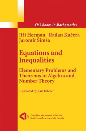 Herman / Simsa / Kucera |  Equations and Inequalities | Buch |  Sack Fachmedien