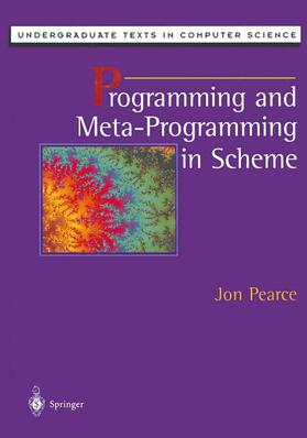 Pearce |  Programming and Meta-Programming in Scheme | Buch |  Sack Fachmedien