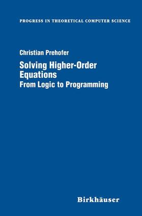 Prehofer |  Solving Higher-Order Equations | Buch |  Sack Fachmedien