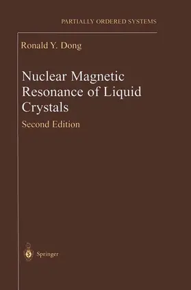 Dong |  Nuclear Magnetic Resonance of Liquid Crystals | Buch |  Sack Fachmedien