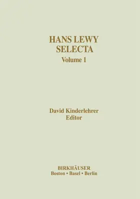 Kinderlehrer |  Hans Lewy Selecta | Buch |  Sack Fachmedien