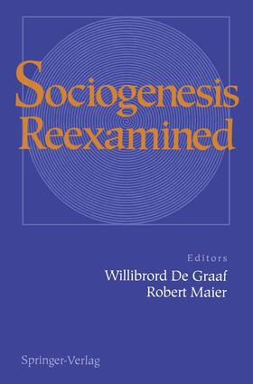 Maier / De Graaf |  Sociogenesis Reexamined | Buch |  Sack Fachmedien