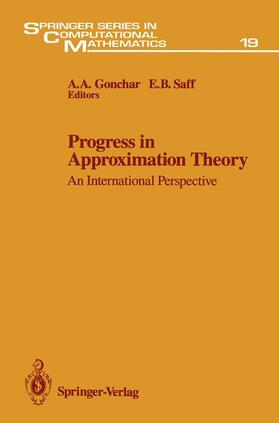 Saff / Gonchar |  Progress in Approximation Theory | Buch |  Sack Fachmedien