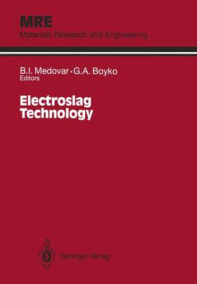 Boyko / Medovar |  Electroslag Technology | Buch |  Sack Fachmedien