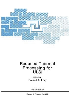 Levy |  Reduced Thermal Processing for ULSI | Buch |  Sack Fachmedien