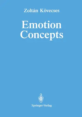 Kövecses |  Emotion Concepts | Buch |  Sack Fachmedien