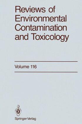 Ware / Bevenue / Niggs |  Reviews of Environmental Contamination and Toxicology | Buch |  Sack Fachmedien