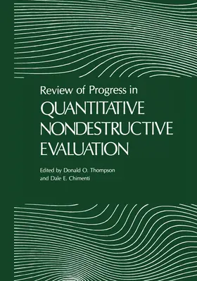 Thompson |  Review of Progress in Quantitative Nondestructive Evaluation | Buch |  Sack Fachmedien