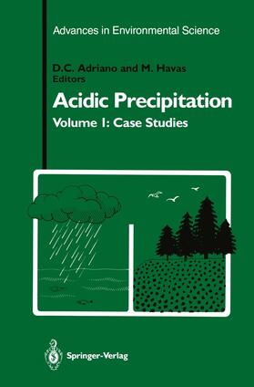 Havas / Adriano |  Acidic Precipitation | Buch |  Sack Fachmedien