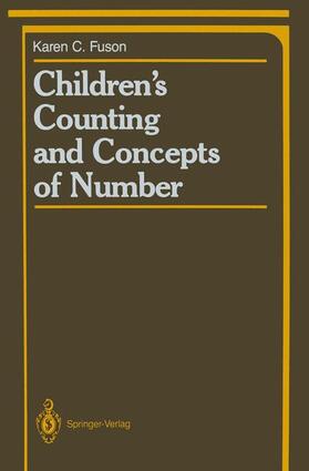 Fuson |  Children¿s Counting and Concepts of Number | Buch |  Sack Fachmedien