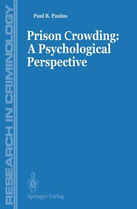 Paulus |  Prisons Crowding: A Psychological Perspective | Buch |  Sack Fachmedien