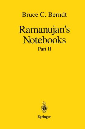 Berndt |  Ramanujan¿s Notebooks | Buch |  Sack Fachmedien